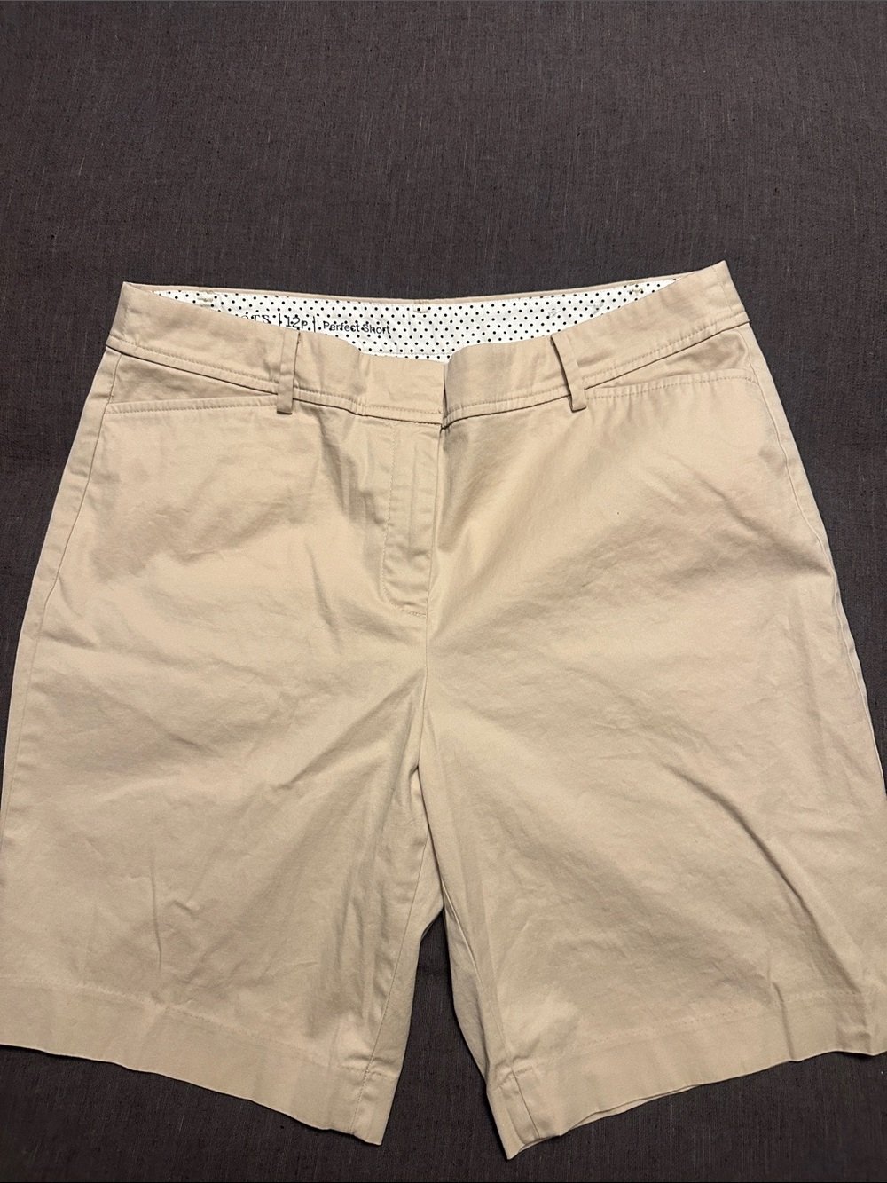 Talbots Khaki “Perfect Short” Bermuda Shorts